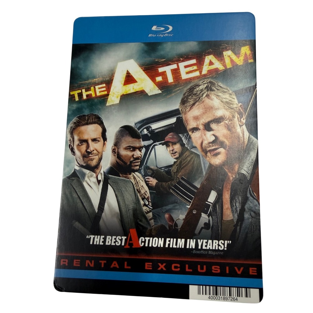 The A-Team Blu-ray Rental Exclusive Backer Card